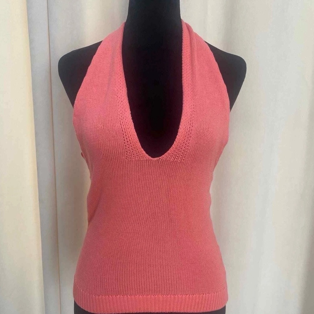 525 America Knit Halter Top M NWT - Picture 4 of 5